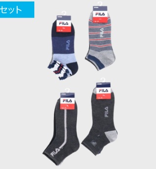 ＦＩＬＡ　スニーカーソックス　30足組　30個入り