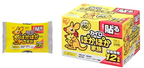 ぽかぽか家族 貼るレギュラー 60P　240箱入り
