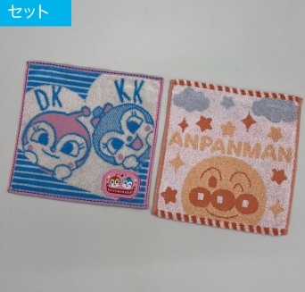 アンパンマン　ミニタオルハンカチ　25枚入り