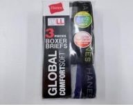 【Hanes】綿フライス　3Ｐ　ボクサー　30個入り