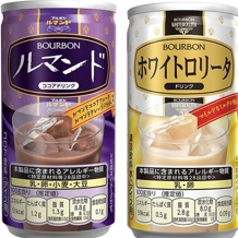 ブルボン　ルマンドココアドリンク缶/ホワイトロリータドリンク缶　150個入り