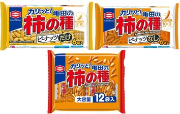 亀田製菓　柿の種　3種　120個入り