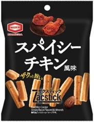 亀田製菓　ザクスティック スパイシーチキン風味 　120個入り