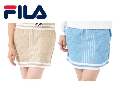 【FILA GOLF】フィラ　レディス　ストライプニットスカート　12枚入り