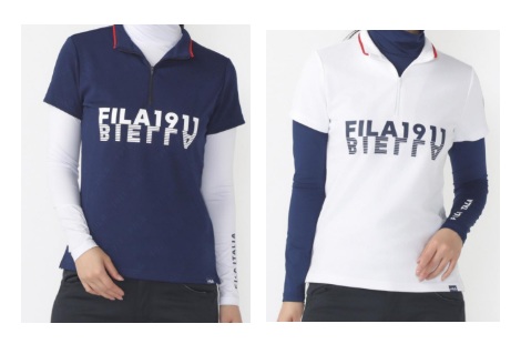 【FILA GOLF】レディス　 ゴルフウェア　半袖シャツ＋インナーシャツ 　12枚入り