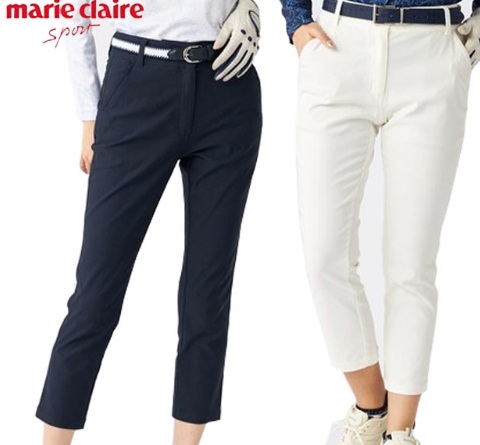 【marie claire】マリクレール　レディス　 9分丈　グロップドパンツ　12枚入り