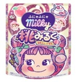 不二屋　ふにゃふにゃミルキー　桃みるく　300個入り
