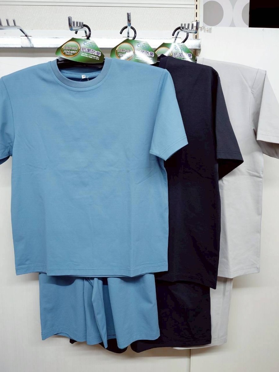 【抗菌防臭】接触冷感半袖半パンツ　20枚入り