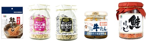 カネタツーワン　ご飯のお供シリーズ　全5種　72～240個入