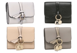 【Chloe】クロエ　アルファベットスモールトリフォールドウォレット　3つ折り財布　1個から購入可能！