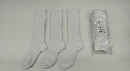 細菌を抑えるハイソックス　３Ｐ　30個入