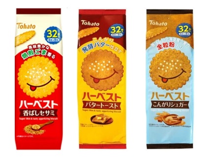 東ハト　ハーベスト　全3種　240個入