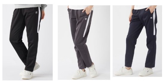 【ＦＩＬＡ　ＧＯＬＦ】フィラ　レディス　裏起毛 ブリスター ロング ジャージパンツ 　12枚入り