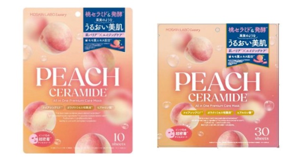 【日本製】MDSKIN LABO　Luxury ピーチセラミド プレミアムケアマスク 　10Ｐ/30Ｐ　32～80個入