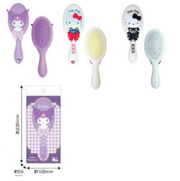 サンリオキャラクターズ　　ダイカットヘアブラシ　ポップ　54個入