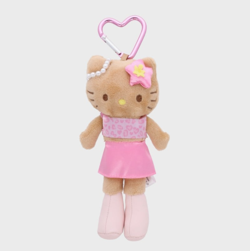値下げしました♪『ハローキティ/Hello　Kitty』スタイルアップマスコット　日焼けキティ　カラビナ付き　5個入り