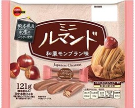ブルボン　ロアンヌ　ミニルマンド和栗モンブラン味 　120個入り