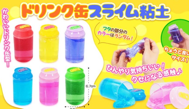 ドリンク缶スライム粘土　480個入り