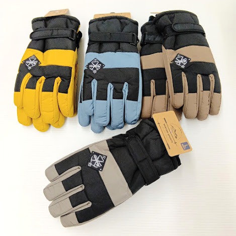 MEN’Sスキー手袋（カラー）　40双入り