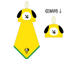 特別大セール！売り切れ御免！BT21 マスコットマイクロループタオル　30枚入り