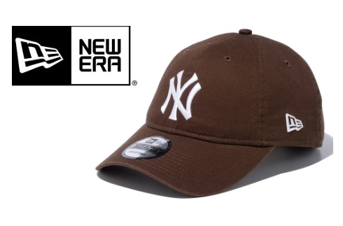 【NEW　ERA】ニューエラ　NOS LEAGUE ESS 9TWENTY NEYYAN　ウォルナット × ホワイト　1個から購入可能！！