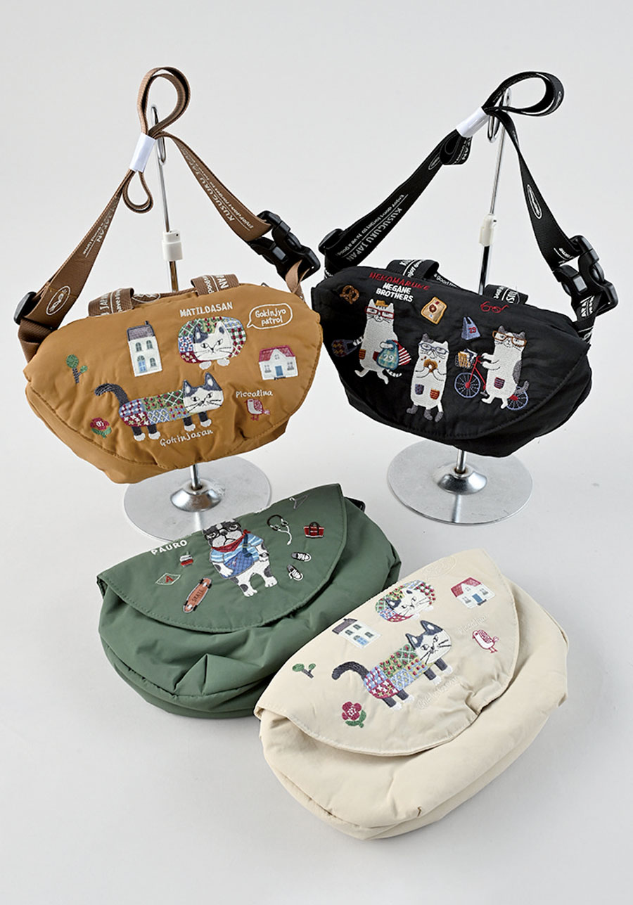 売れ筋商品‼　【クスグル】刺繍ショルダー(上代3500円)　14個入り　1004134431