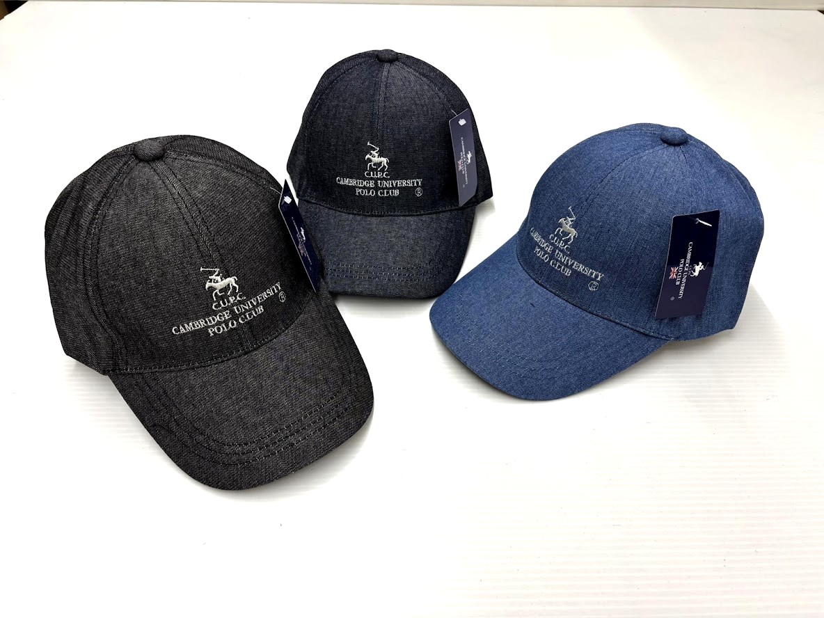 POLOデニムキャップ　12個入り
