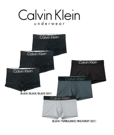 【Calvin　Klein】カルバンクライン　メンズ　ローライズ ボクサーパンツ 3P　1個から購入可能！！