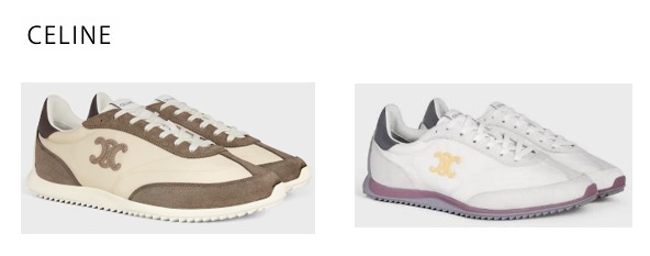 【CELINE】セリーヌ　レディス　LOW TOP SNEAKER W/ TRIOMPHE 15　スニーカー　1足から購入可能！！