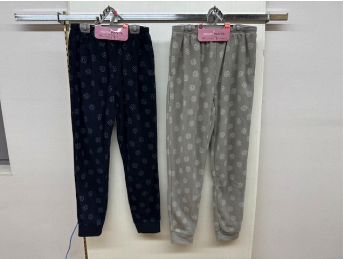 【10/27　11時までSALE!】婦人フリース総柄HPパンツ　20枚入り