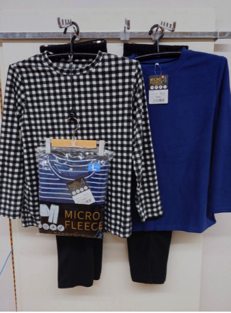 【10/27　11時までSALE!】パッケージ入/紳士マイクロフリース丸首スーツ　20枚入り