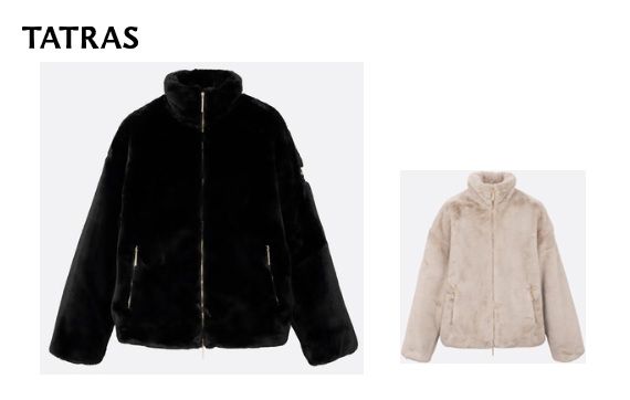 【ＴＡＴＲＡＳ】BARBRA 　レディス　バルブラ ボアブルゾン　1枚から購入可能！