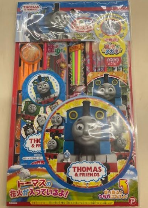 トーマス　はなびセット　240個入 4901123050827