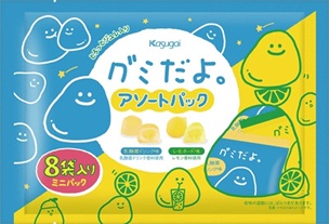 春日井製菓 グミだよ。アソートパック　240個入 4901326044388