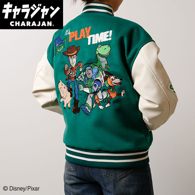 【キャラジャン】ディズニー トイストーリー イッツプレイタイム スタジャン 売り場映え抜群！1枚から購入OK