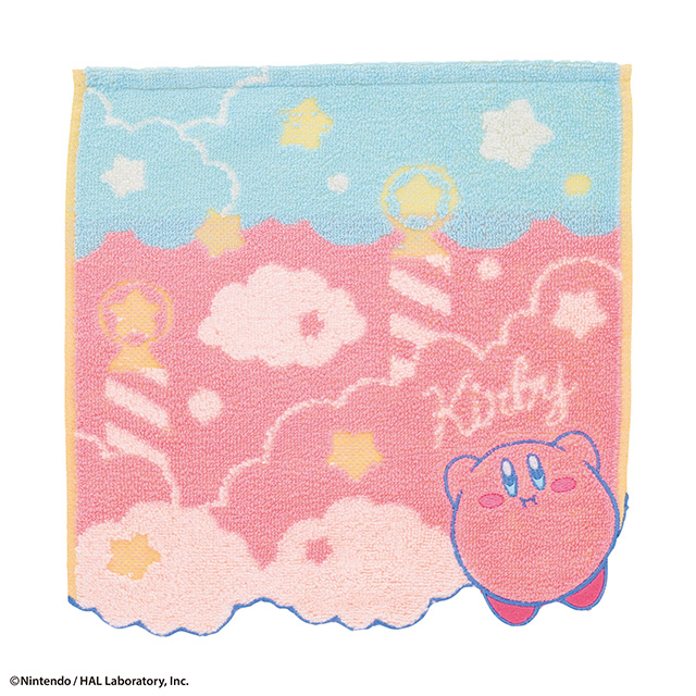 星のカービィ ふわふわ空のたび ミニタオル 4585030100