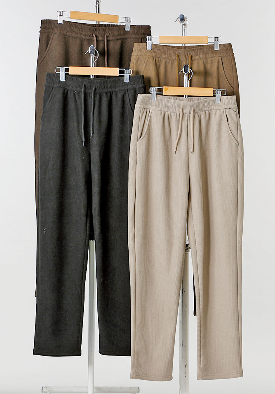 細コール裏ボアテーパードパンツ 24本入り 1004203461