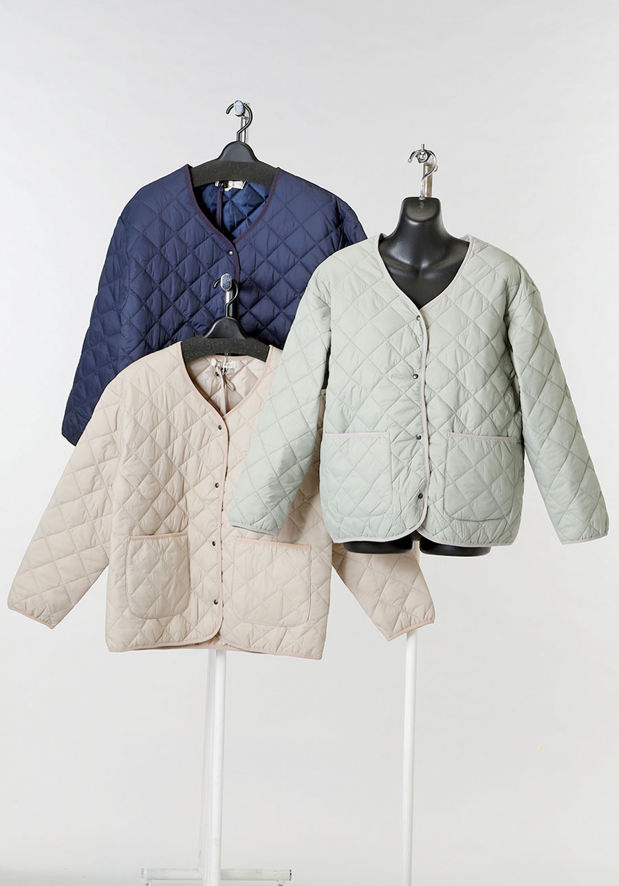 【BRI】長袖キルティングJK　6枚入り　1004204621