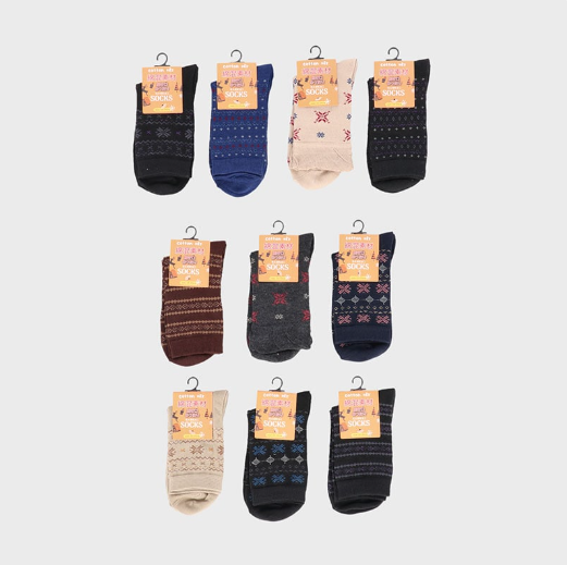 婦人綿混クルーソックス「Ａ」　200足入り　292275　1足59円！！