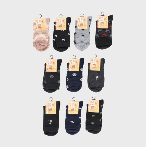 婦人綿混クルーソックス「Ｅ」　200足入り　292279　1足59円！！