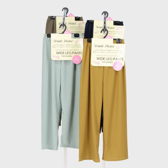 婦人ワイドパンツ　50枚入り　M～LL