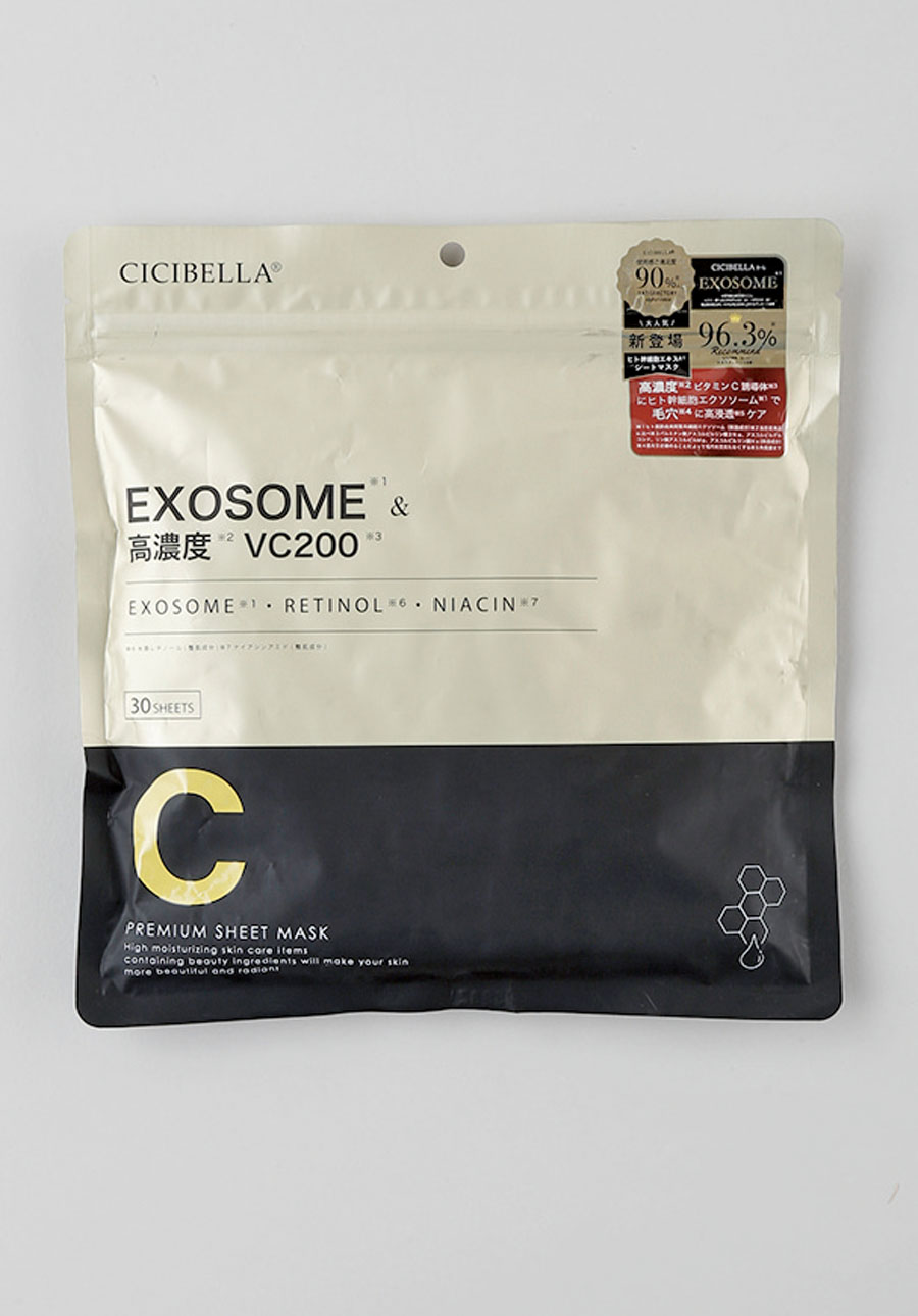 シートマスク EXOSOME×VC200　30枚入 × 32セット