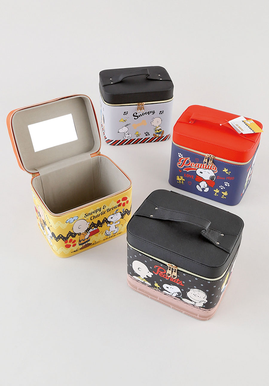 売れ筋商品！！スヌーピー 鏡付きコスメ BOX 12個入り
