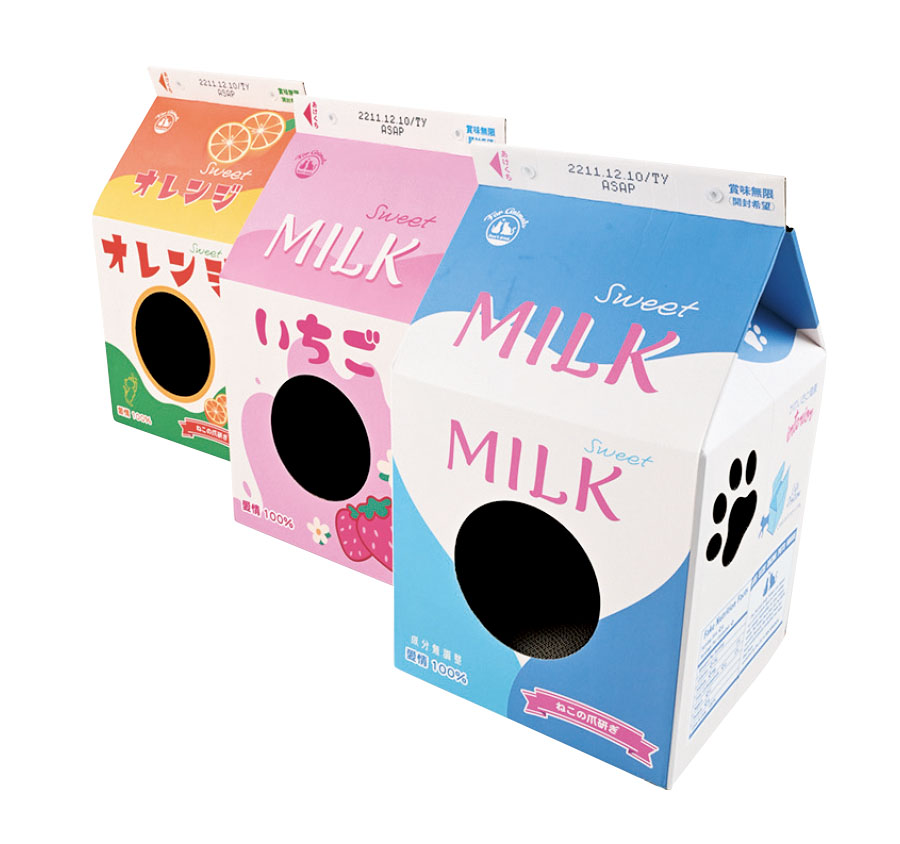 ネコの爪研ぎ【パックジュース】　12個入り　ペット用品