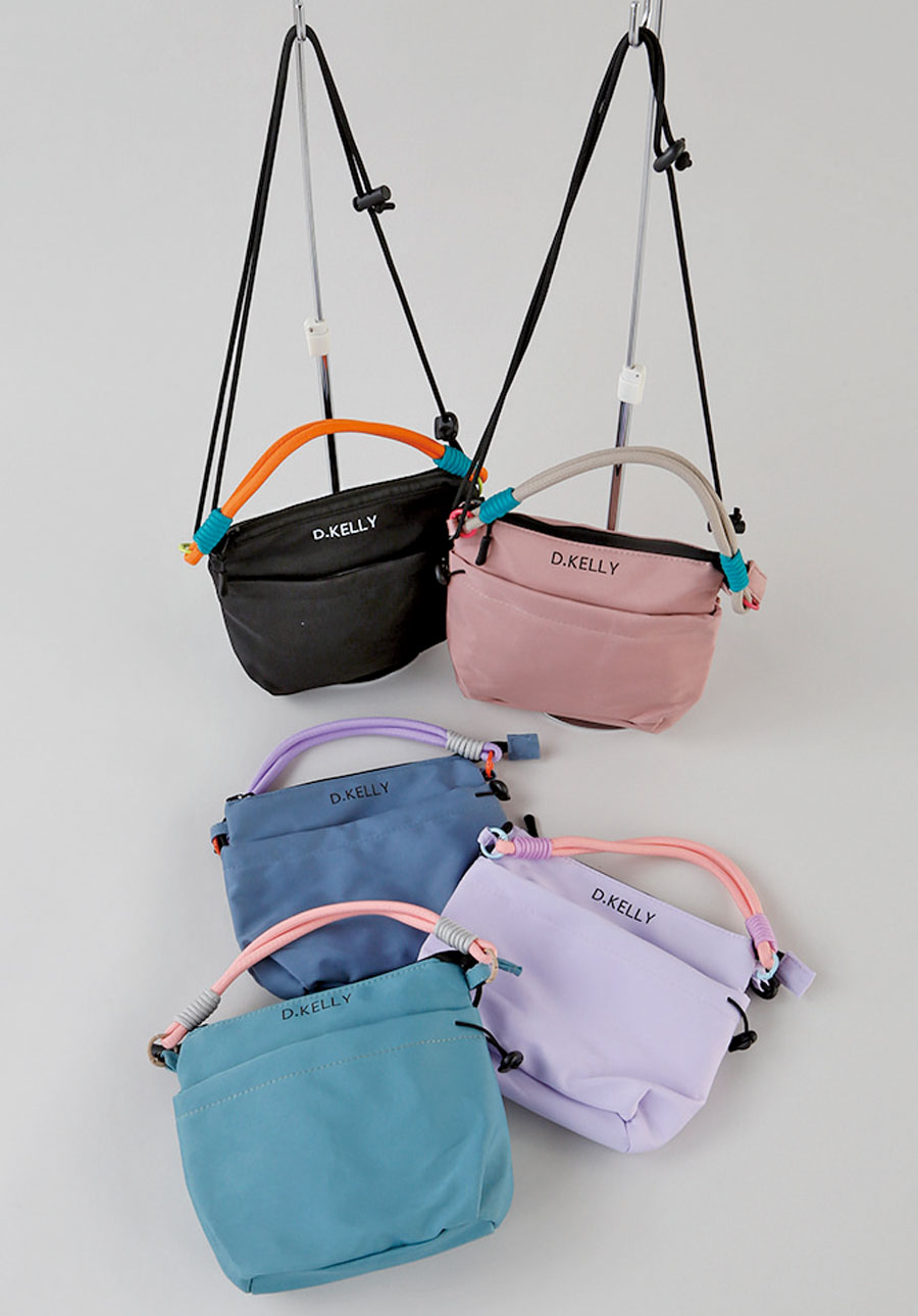 目玉商品！！D・KELLY　ロープ3層ショルダー　25個入り　上代3,900円