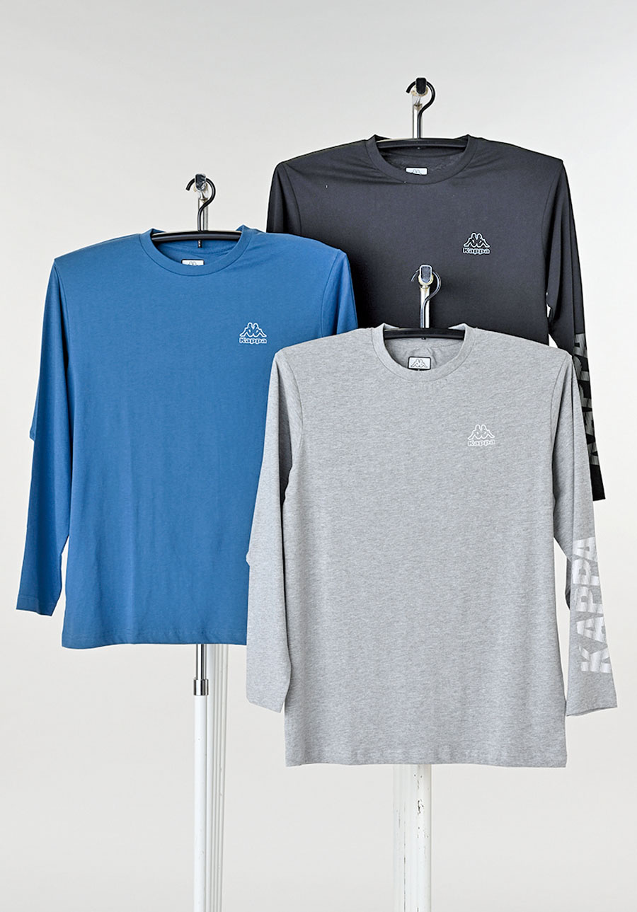 売れ筋商品！！メンズ　KAPPA　カッパ　T/CスラブロンT　10枚入り　上代2900円