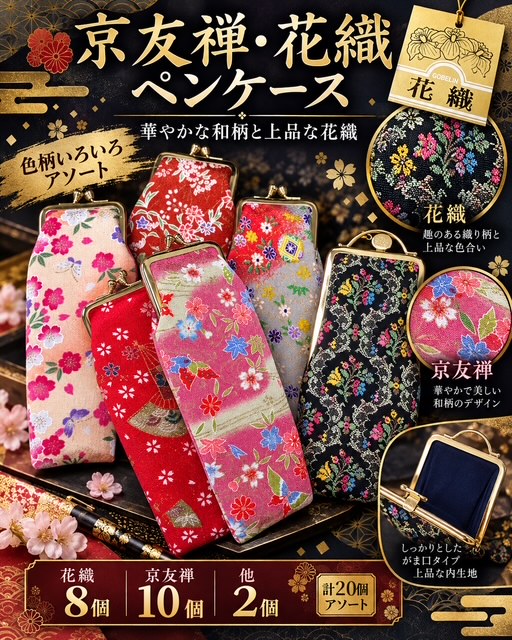 京友禅・花織ペンケースRS-152